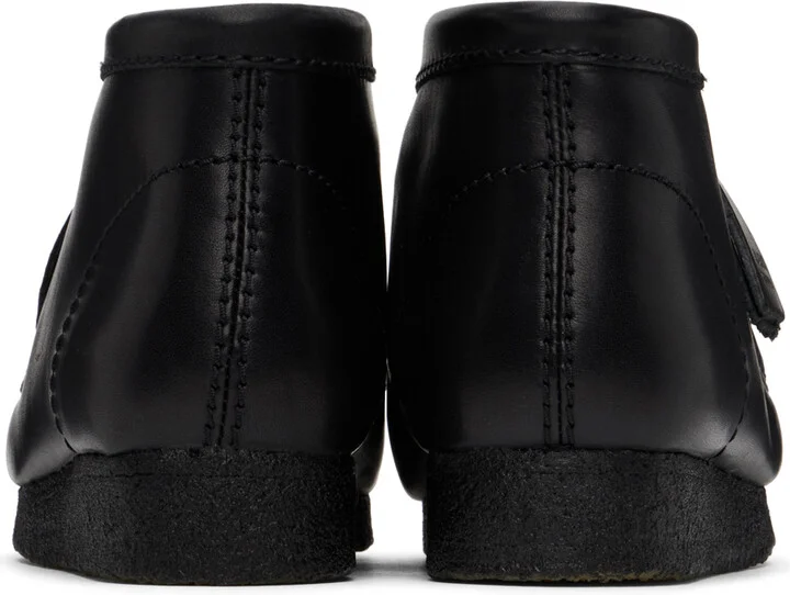 Clarks Originals Black Wallabee Boots - Image 2