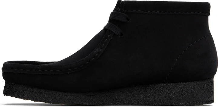 Clarks Originals Black Wallabee Boots - Image 3