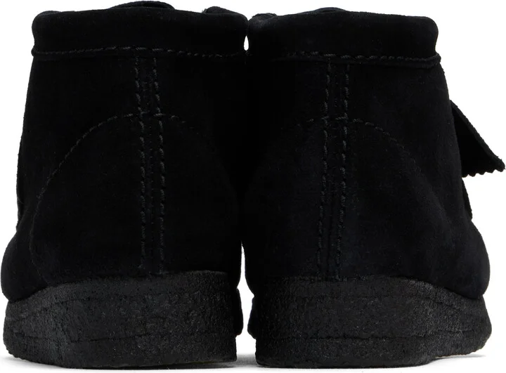 Clarks Originals Black Wallabee Boots - Image 2