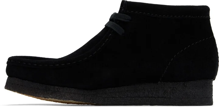 Clarks Originals Black Wallabee Boots - Image 3