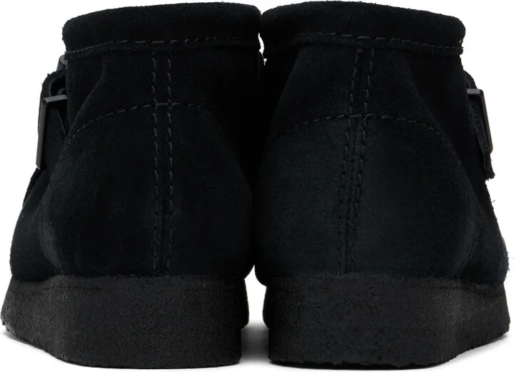 Clarks Originals Black Wallabee Buckle Boots - Image 2