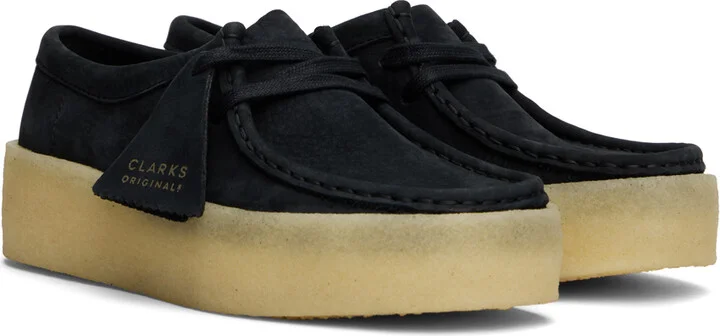 Clarks Originals Black Wallabee Cup Derbys - Image 4