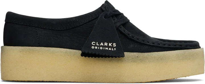 Clarks Originals Black Wallabee Cup Derbys