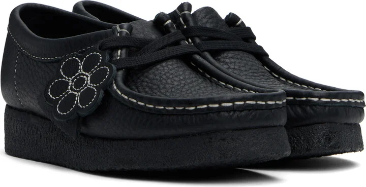 Clarks Originals Black Wallabee Derbys - Image 4