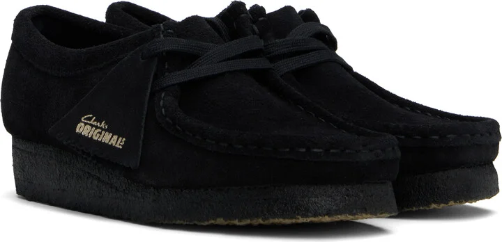 Clarks Originals Black Wallabee Derbys - Image 4
