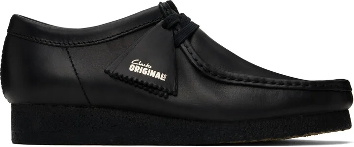 Clarks Originals Black Wallabee Derbys