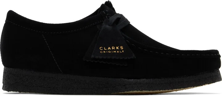 Clarks Originals Black Wallabee Derbys