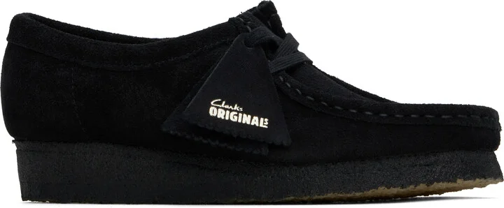 Clarks Originals Black Wallabee Derbys
