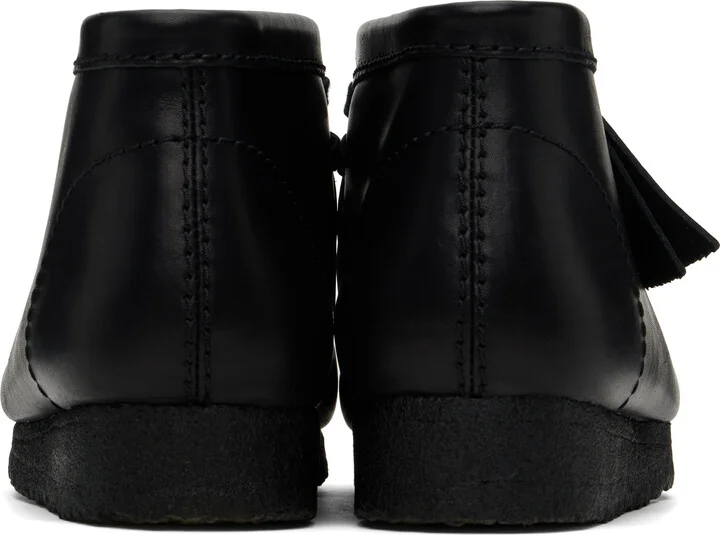 Clarks Originals Black Wallabee Desert Boots - Image 2