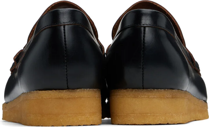 Clarks Originals Black Wallabee Penny Loafers - Image 2