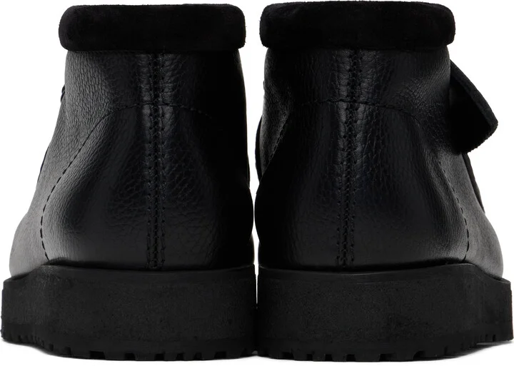 Clarks Originals Black Wallabee Scout Desert Boots - Image 2