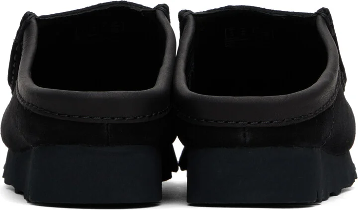 Clarks Originals Black Wallabee Slip Loafers - Image 2