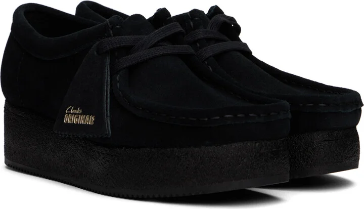Clarks Originals Black Wallacraft Bee Derbys - Image 4