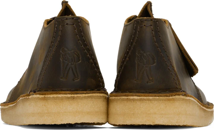 Clarks Originals Brown Desert Trek Derbys - Image 2