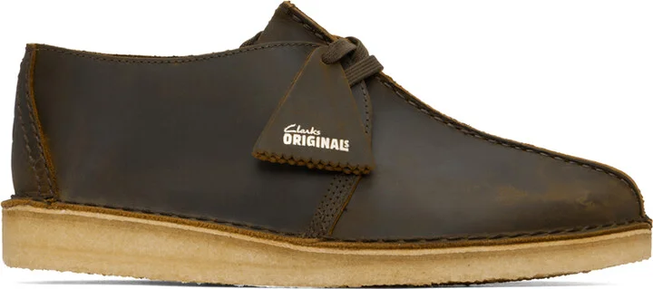 Clarks Originals Brown Desert Trek Derbys