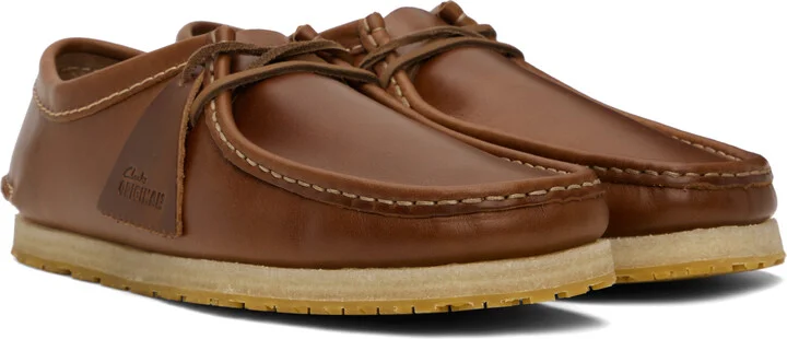Clarks Originals Brown Godney Lace Derbys - Image 4
