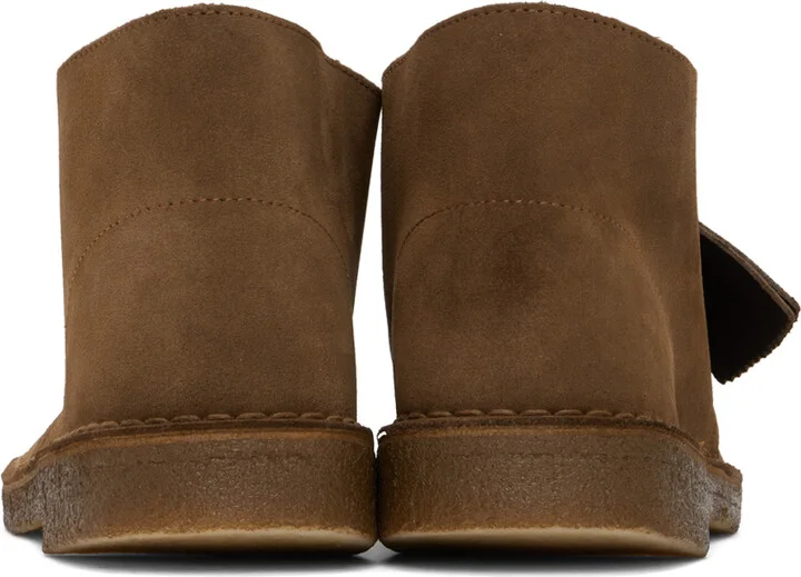 Clarks Originals Brown Suede Desert Boots - Image 2