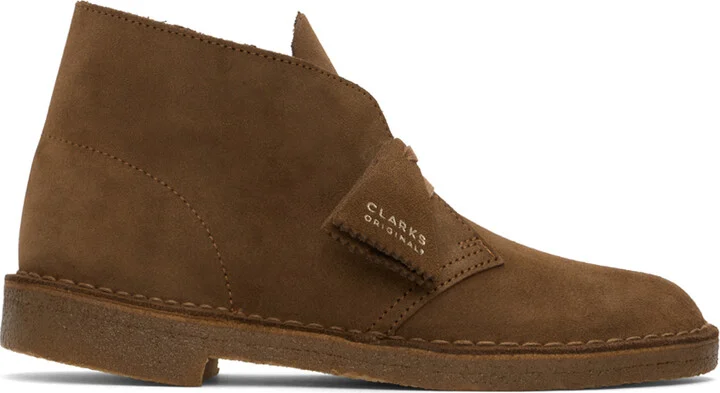 Clarks Originals Brown Suede Desert Boots