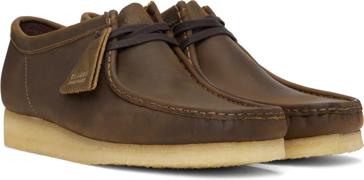Clarks Originals Brown Wallabee Derbys - Image 4