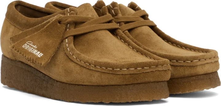 Clarks Originals Brown Wallabee Derbys - Image 4