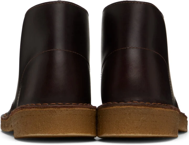 Clarks Originals Burgundy DSRTBoot Hiker Desert Boots - Image 2