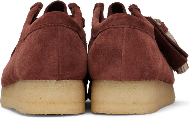 Clarks Originals Burgundy Wallabee Derbys - Image 2