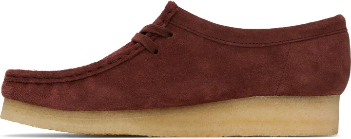 Clarks Originals Burgundy Wallabee Derbys - Image 3