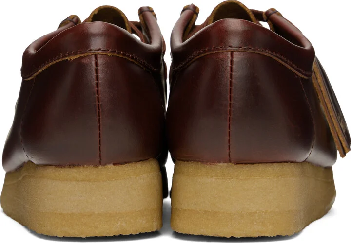 Clarks Originals Burgundy Wallabee Derbys - Image 2