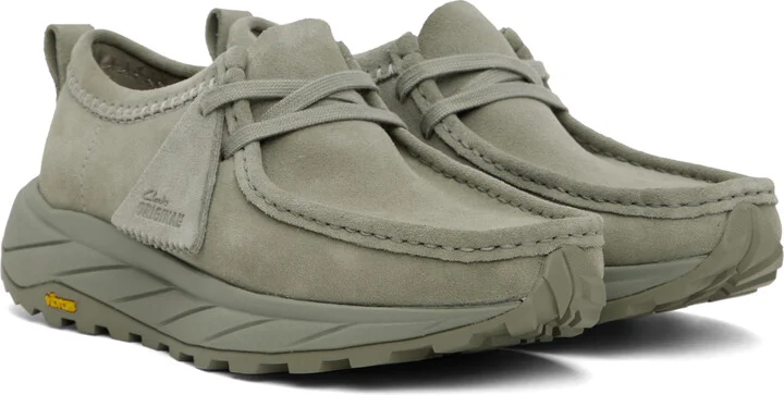 Clarks Originals Gray Walla Eden Lo Derbys - Image 4