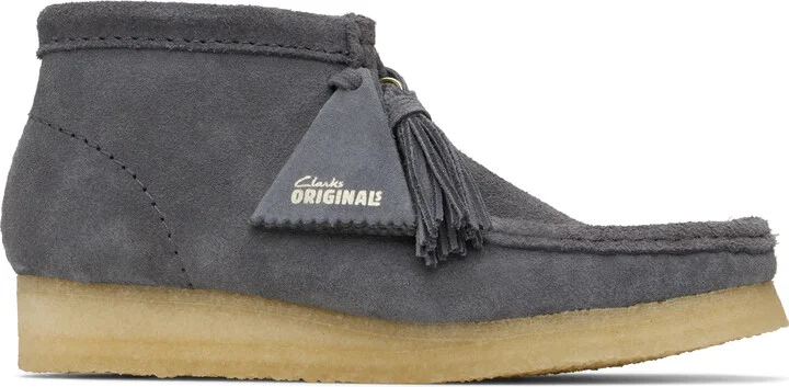 Grey/Blue Suede