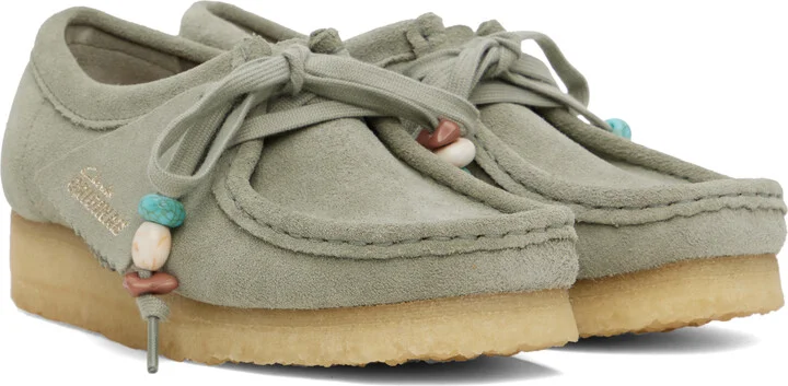 Clarks Originals Gray Wallabee Derbys - Image 4