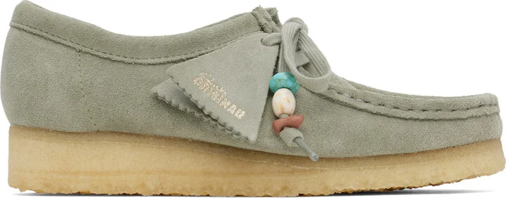 Clarks Originals Gray Wallabee Derbys