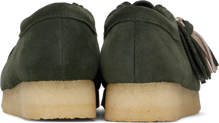 Clarks Originals Green Wallabee Derbys - Image 2