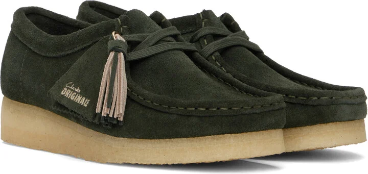 Clarks Originals Green Wallabee Derbys - Image 4