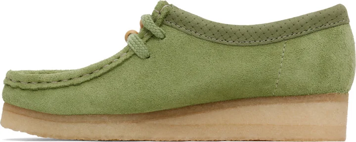 Clarks Originals Green Wallabee Derbys - Image 3