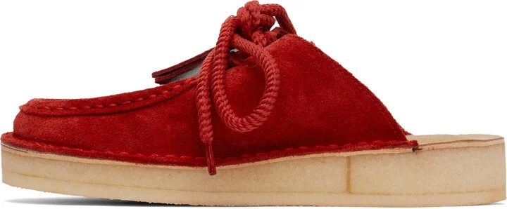 Clarks Originals Red Desert Nomad Mules - Image 3