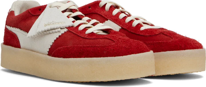 Clarks Originals Red Tor 80 Sneakers - Image 4