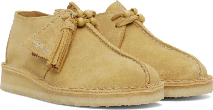 Clarks Originals Tan Desert Trek Derbys - Image 4