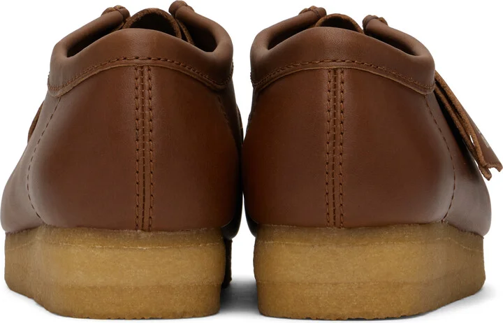 Clarks Originals Tan Wallabee Derbys - Image 2