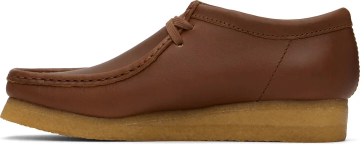 Clarks Originals Tan Wallabee Derbys - Image 3