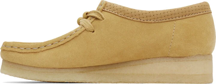 Clarks Originals Tan Wallabee Derbys - Image 3