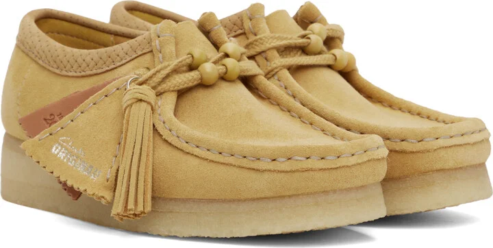Clarks Originals Tan Wallabee Derbys - Image 4