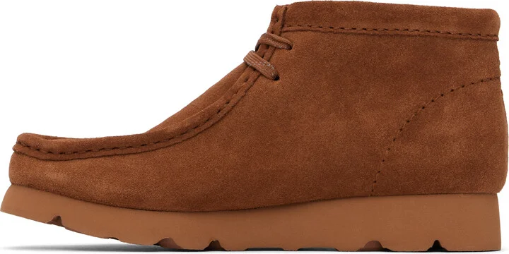 Clarks Originals Tan Wallabee Gore-Tex Boots - Image 3