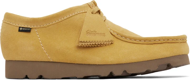 Clarks Originals Tan Wallabee Gore-Tex Derbys