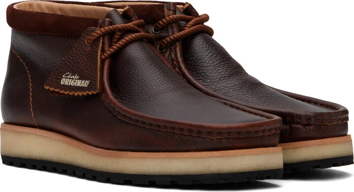 Clarks Originals Tan Wallabee Scout Desert Boots - Image 4