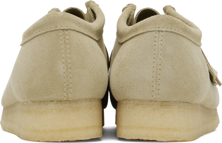 Clarks Originals Taupe Wallabee Derbys - Image 2