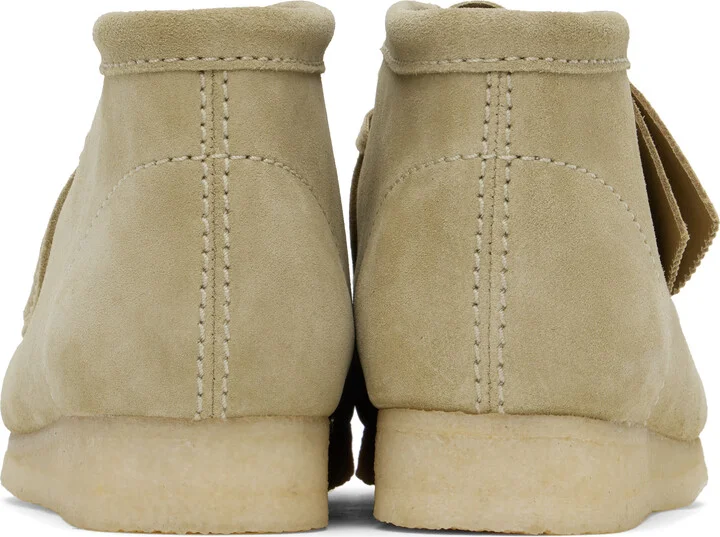 Clarks Originals Taupe Wallabee Desert Boots - Image 2