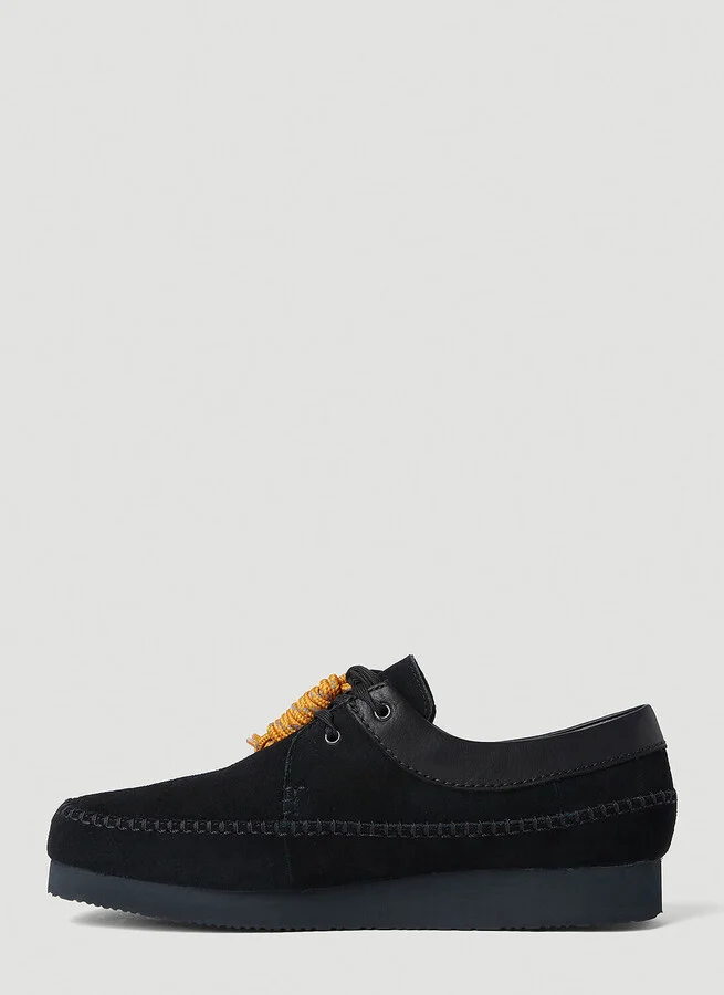 CLARKS ORIGINALS Weaver Shoes - Man Lace Ups Black Uk - 12 - Image 3