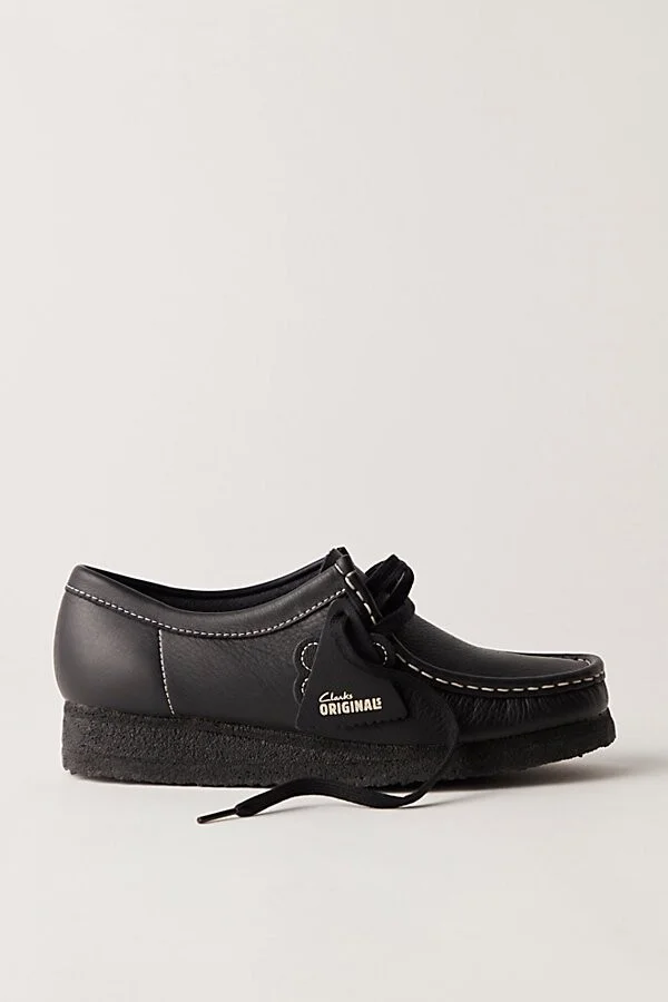Clarks Pop Leather Wallabees - Image 3