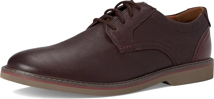 Clarks Radcliff Low Men's Lace-up Boots Mahogany Combi Leather : 10.5 D - Medium - Image 5